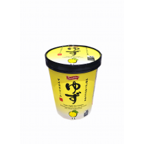Shirakiku 桶装冰淇淋 柚子味
